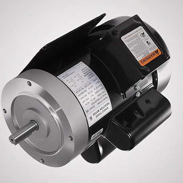 1.5HP Electric Motor 3450 RPM 115V/230V, 56C Frame, Air Compressor Motor 1 Phase