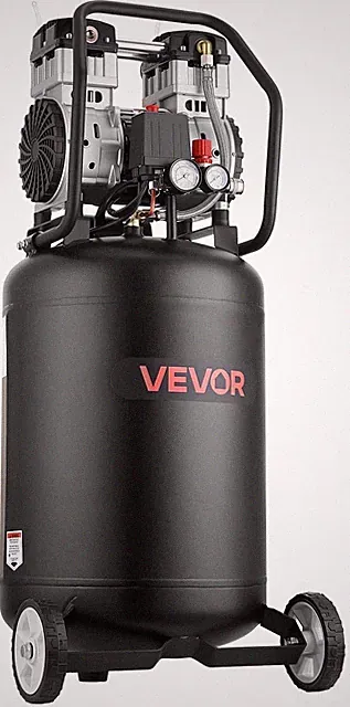 Air Compressor 2HP 4.5 SCFM 125PSI Oil Free Portable