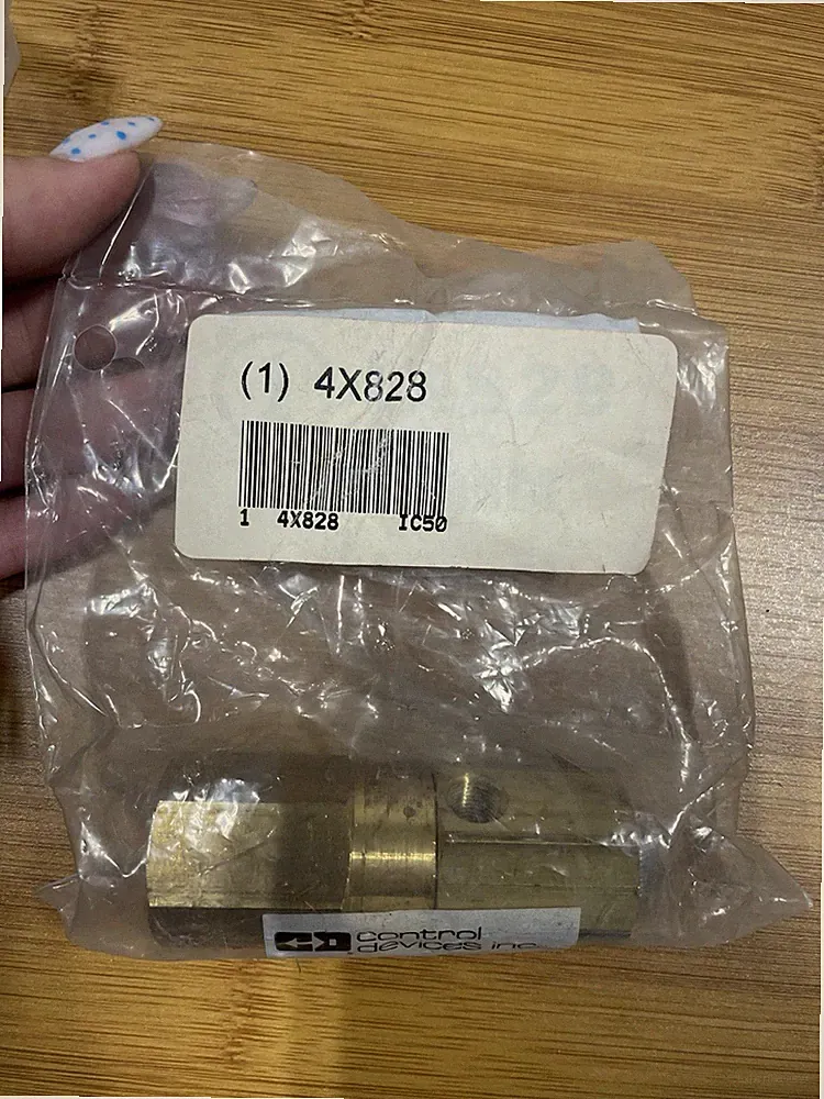 Brand New Control Devices Inc. 1/2 In Air Compressor In Line Valve 2-7/5'' In
