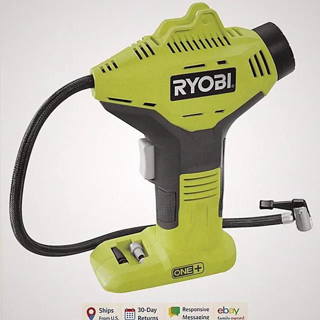 Cordless Inflator with Quick Tip Accessories and 0.6kg Capacity, Easy to Store