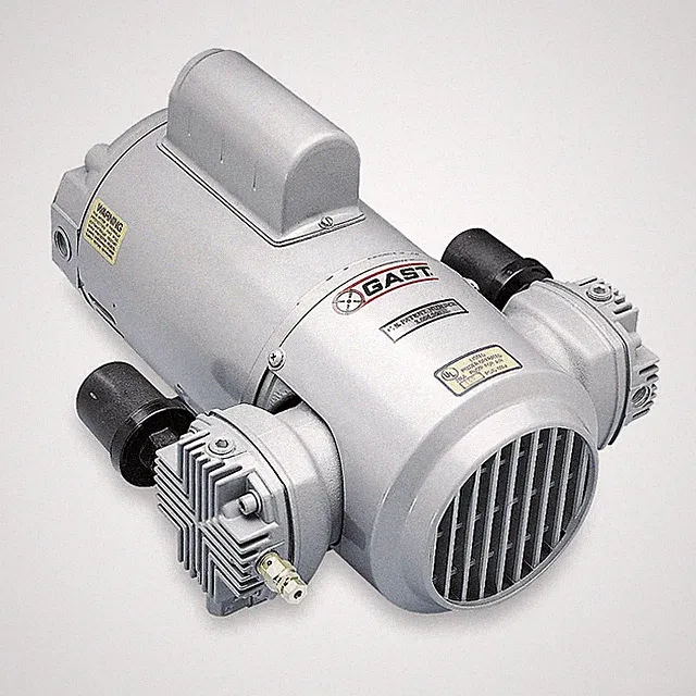 GAST 4HCC-40-M450X Piston Air Compressor, 0.5 hp, 1 Phase 2Z869