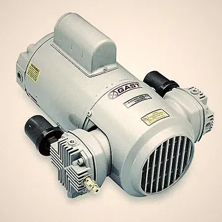 Gast 4Hcc-40-M450x Piston Air Compressor, 1/2Hp, 115/230V, 1Ph
