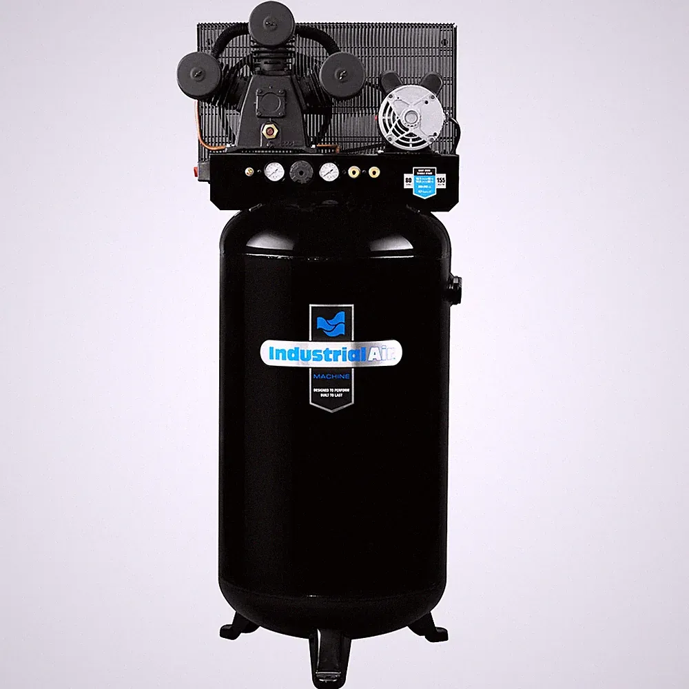 Industrial Air ILA4708065 240-Volt 80 Gallon Stationary Vertical Air Compressor