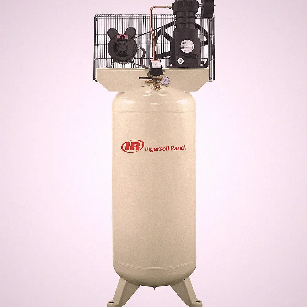 Ingersoll Rand Electric Stationary Air Compressor, 5 HP, 230 Volt, 1 Phase