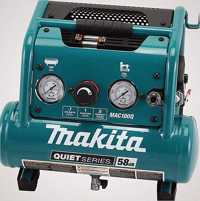 MAC100Q Quiet Series, 1/2 HP, 1 Gallon Compact, Oil-Free, Electric Air Compresso